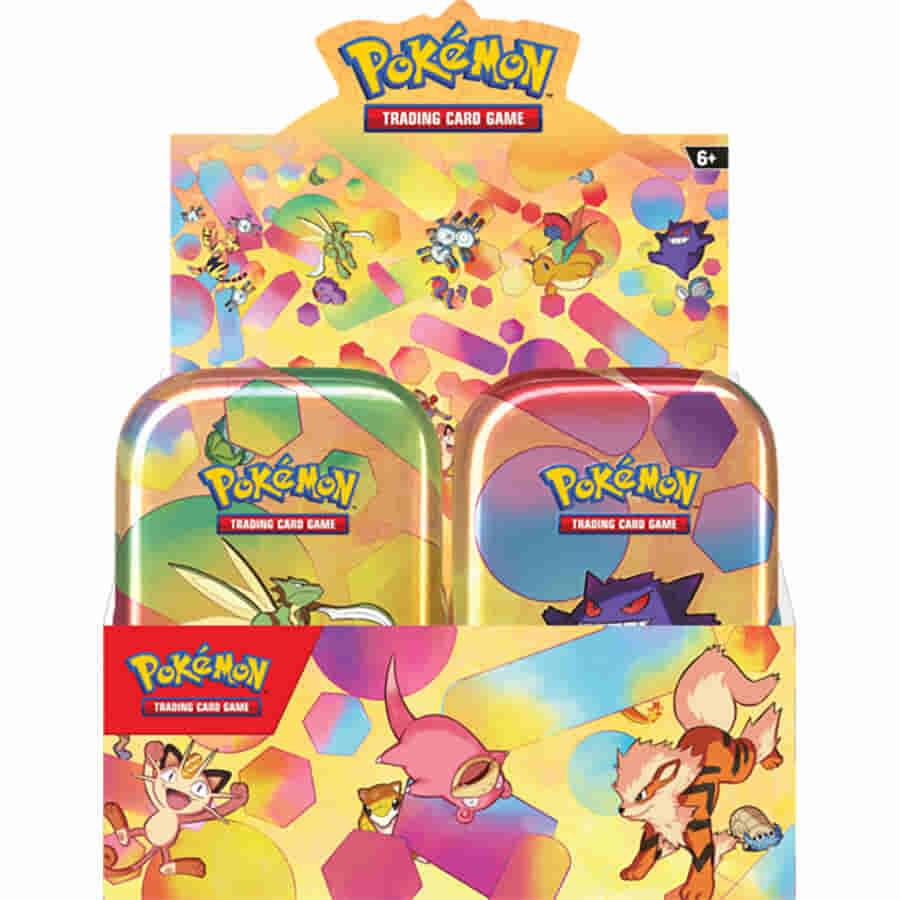 Sealed Mini Tin Display from Scarlet & Violet 151 Pokémon card set